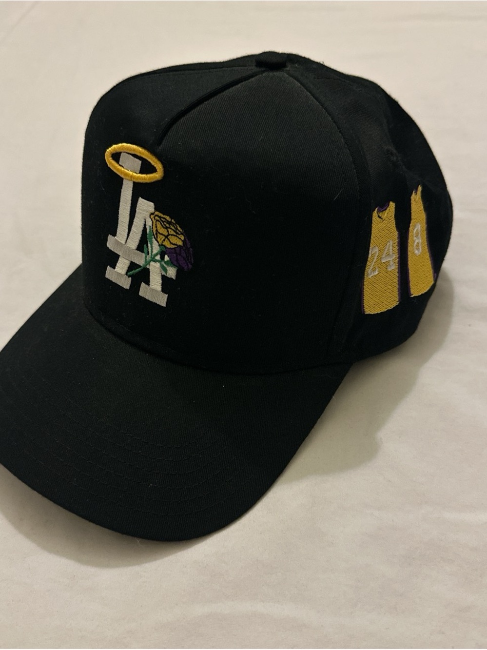 LA Kobe Bryant Embroidered SnapBack Hat